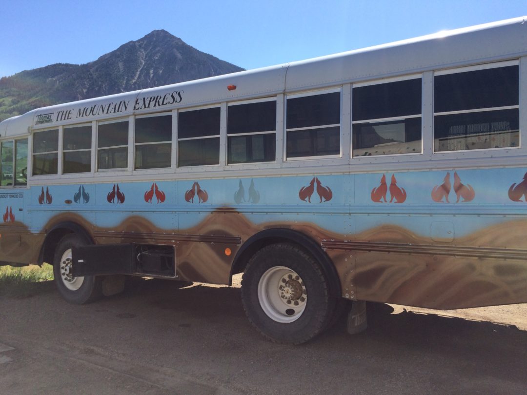Painted Bus Gallery The Mountain Express