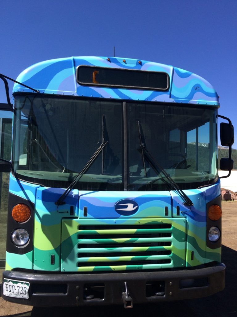 Painted Bus Gallery The Mountain Express