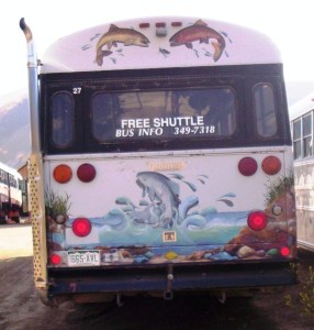Painted Bus Gallery | The Mountain Express