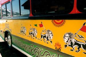 Painted Bus Gallery | The Mountain Express
